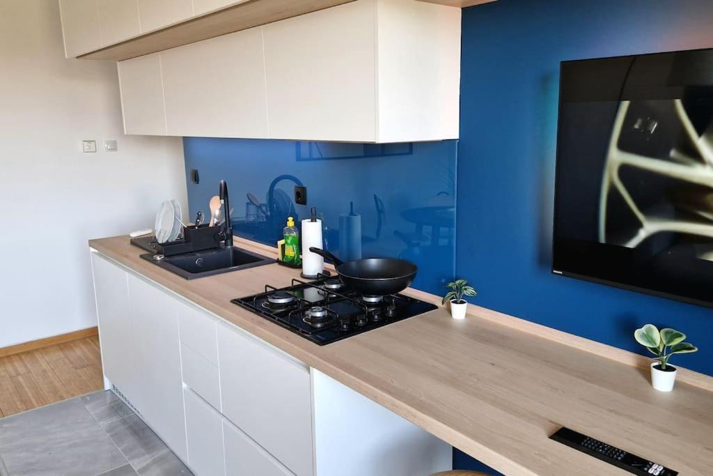Midnight Blue Oasis - Center, Free Parking Apartment Zagreb Bagian luar foto